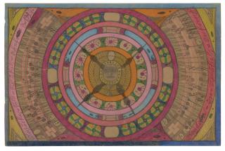 Adolf Wölfli - Untitled (Mazurka-Voll Schlüss\'L Anfang), (Double-Sided)