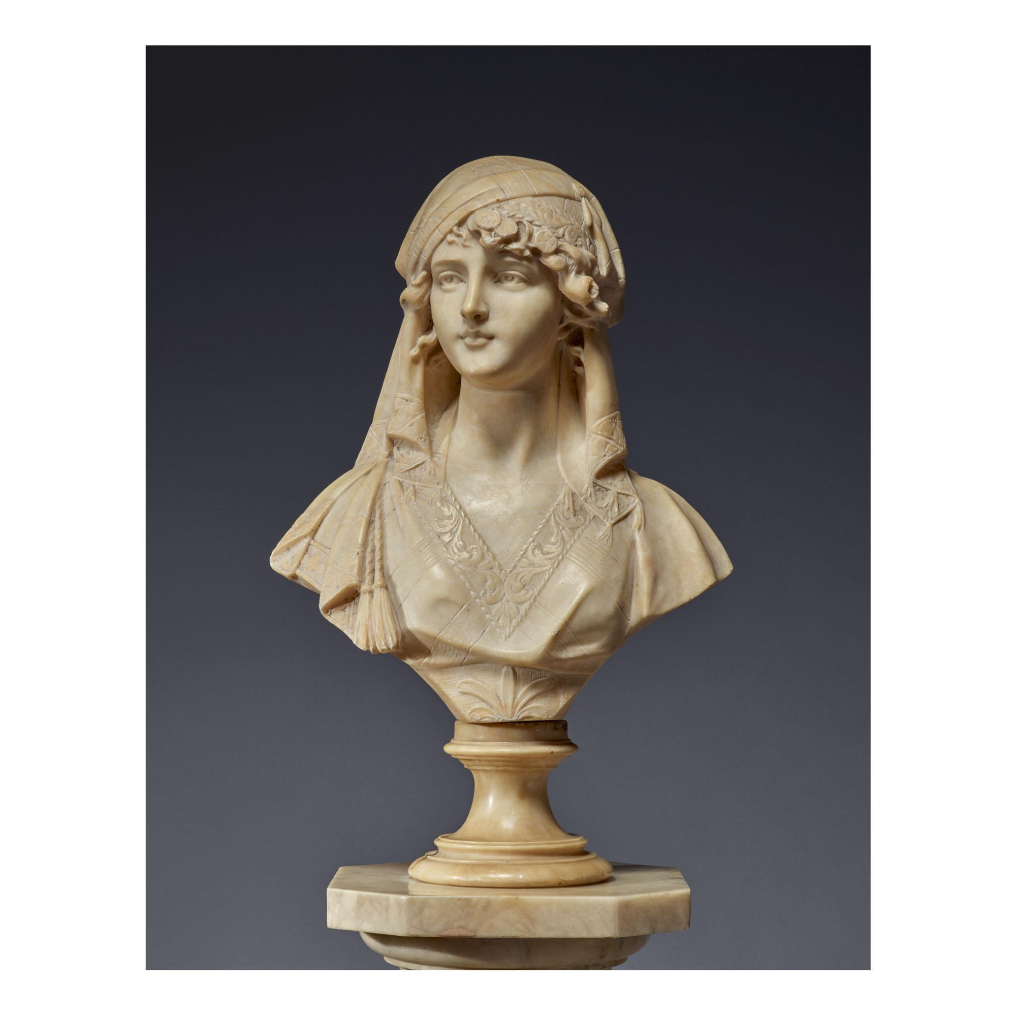 Adolfo Cipriani - Bust Of A Young Woman