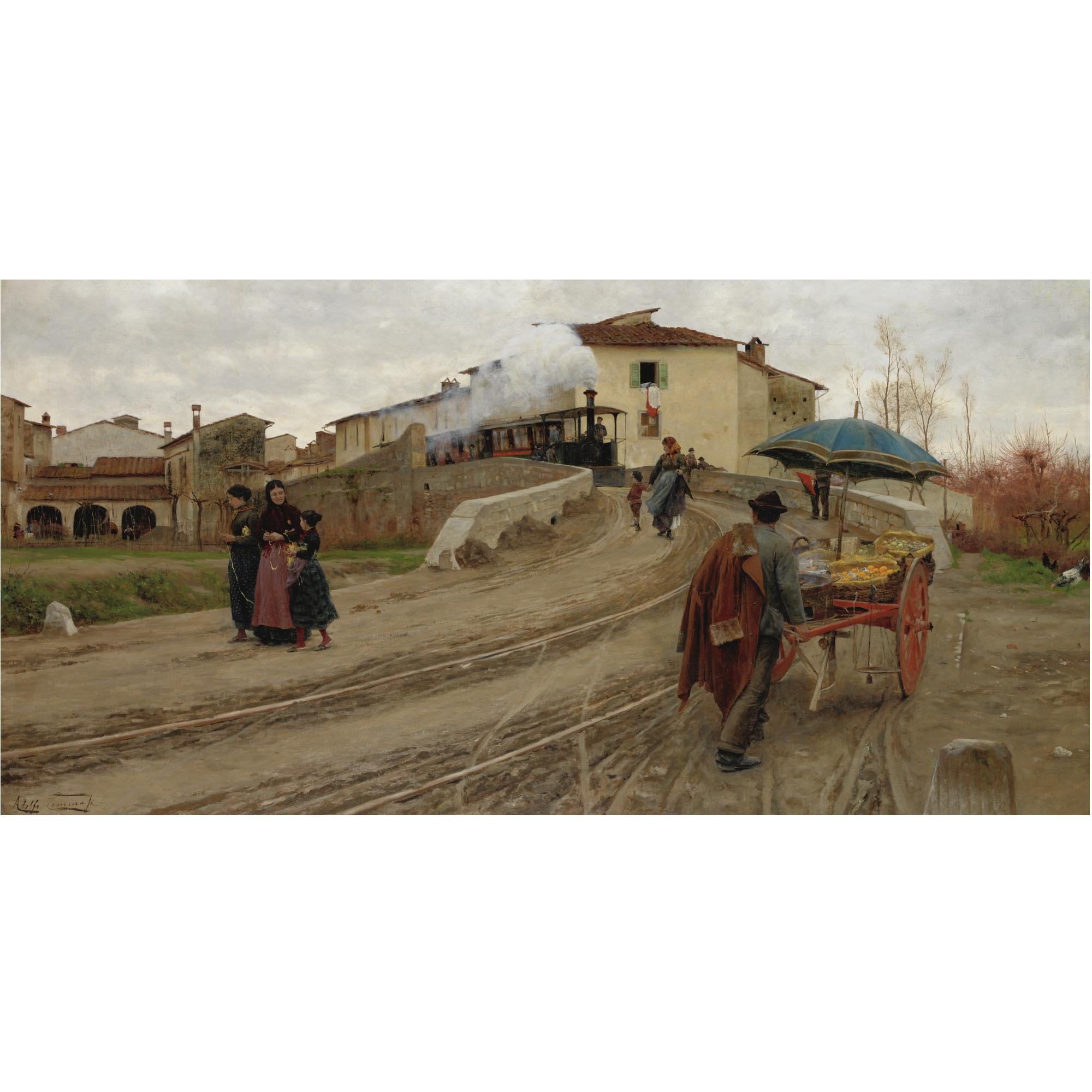 Adolfo Tommasi - Petriolo Presso Firenze