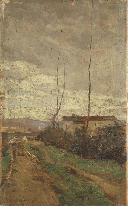 Adolfo Tommasi - Stradina a S. Gervasio