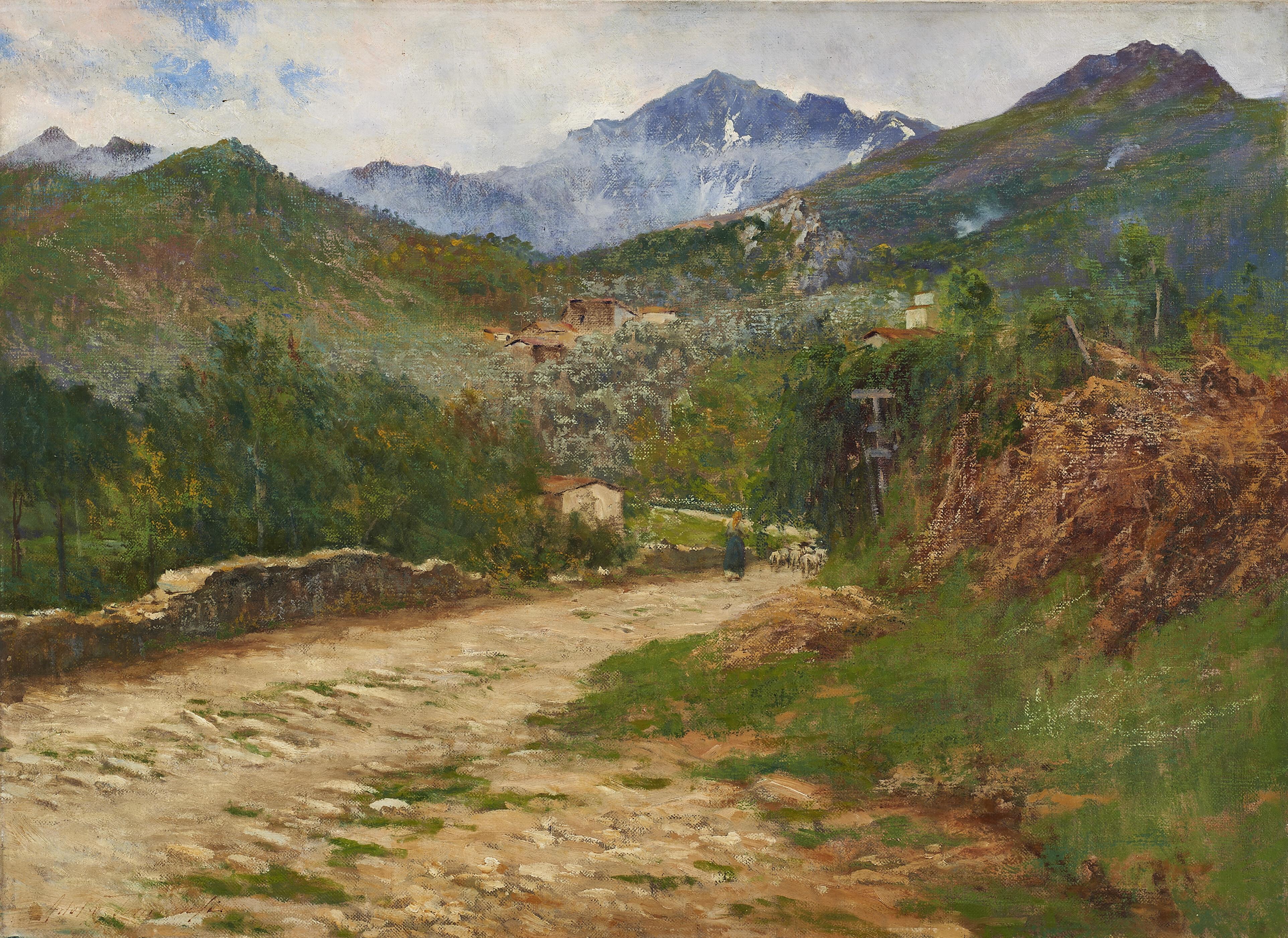 Adolfo Tommasi - Villaggio apuano