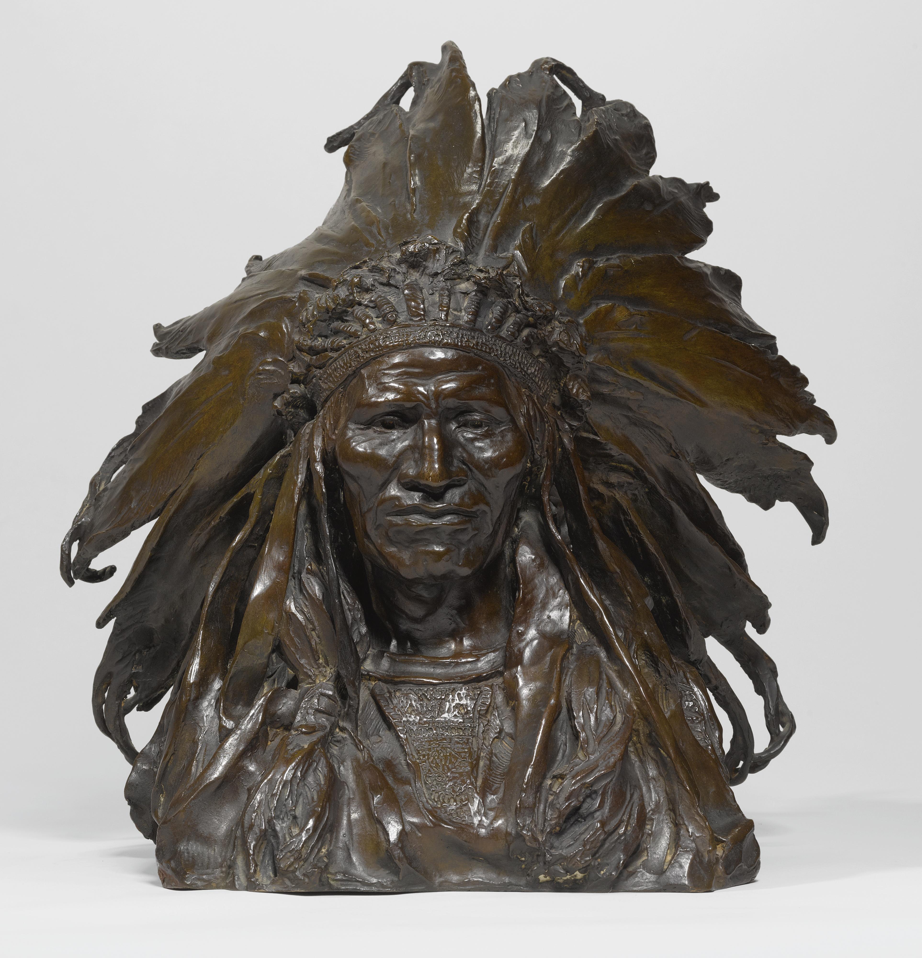 Adolph Alexander Weinman - Chief Black Bird, Ogalalla Sioux