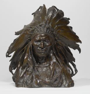 Adolph Alexander Weinman - Chief Black Bird, Ogalalla Sioux