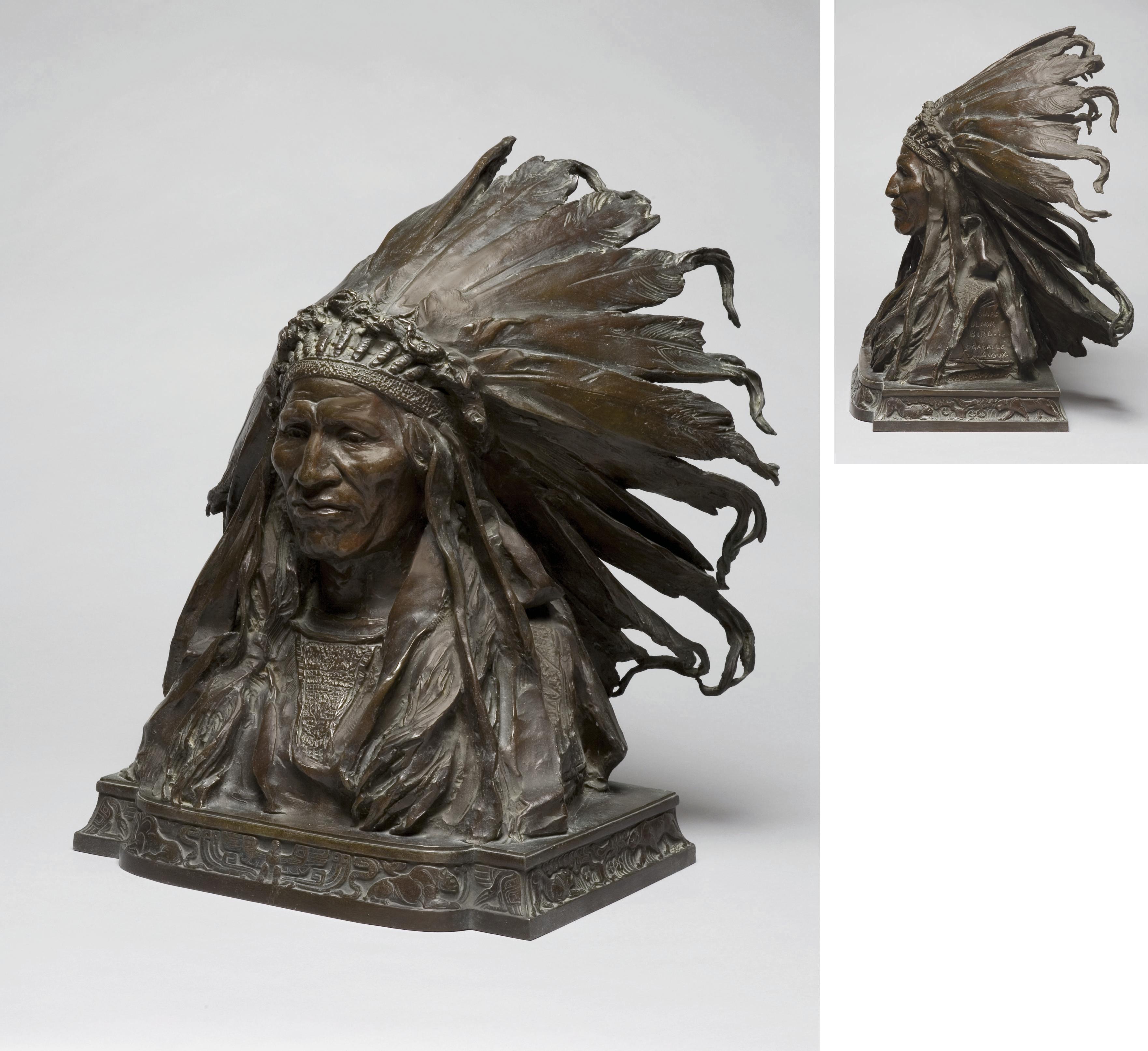 Adolph Alexander Weinman - Chief Black Bird, Ogalalla Sioux