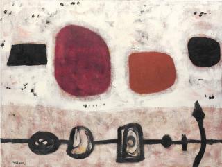Adolph Gottlieb - Anchors and Buoys