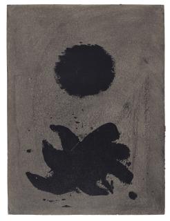 Adolph Gottlieb - Black and Grey