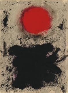 Adolph Gottlieb - Black Spread