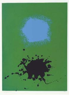 Adolph Gottlieb - Blues on Green