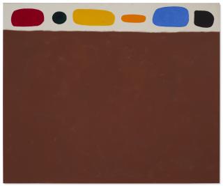 Adolph Gottlieb - Brown Field