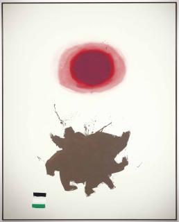 Adolph Gottlieb - Brown Splash
