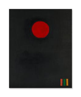 Adolph Gottlieb - Cadmium Red Disc