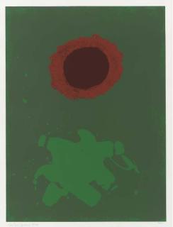 Adolph Gottlieb - Chrome Green (A.A.A.  75)