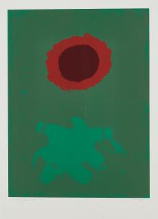 Adolph Gottlieb - Chrome Green