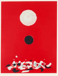 Adolph Gottlieb - Crimson Ground