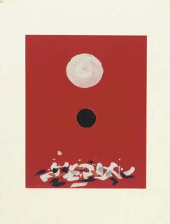 Adolph Gottlieb - Crimson Ground