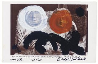 Adolph Gottlieb - Double Buste Palmyreinen