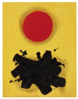 Adolph Gottlieb - Flat Black