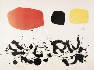 Adolph Gottlieb - Germination #3 (Asociated American Artists 61)