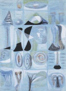 Adolph Gottlieb - Illuminated Crypt