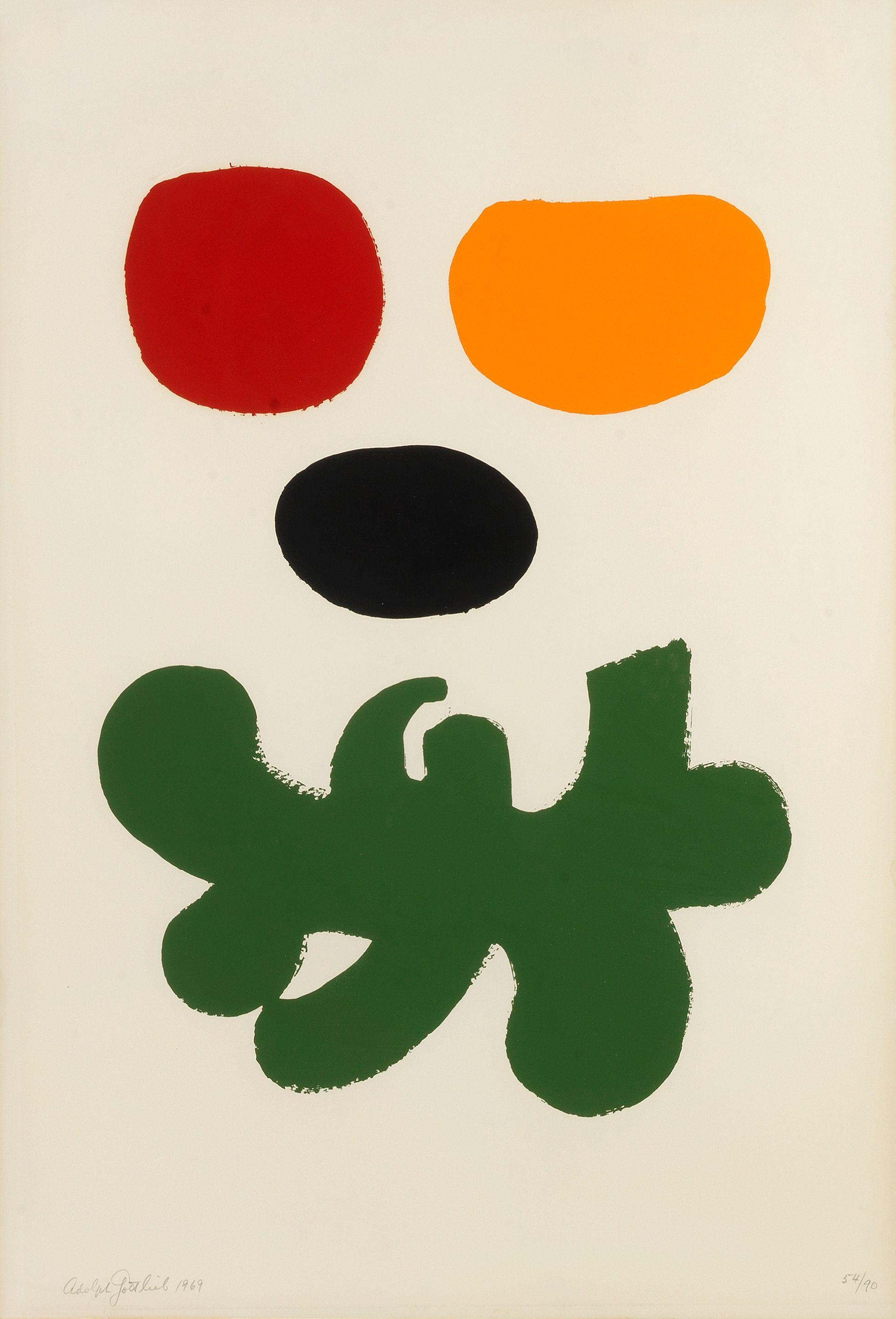 Adolph Gottlieb - Levitation