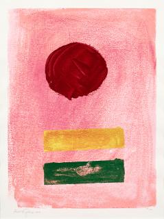 Adolph Gottlieb - Pink Ground