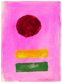 Adolph Gottlieb - Pink Ground