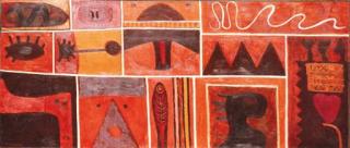Adolph Gottlieb - Siena #2