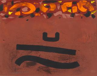 Adolph Gottlieb - Untitled, 1967