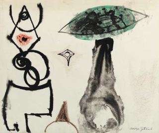 Adolph Gottlieb - Untitled (Abstract Composition)