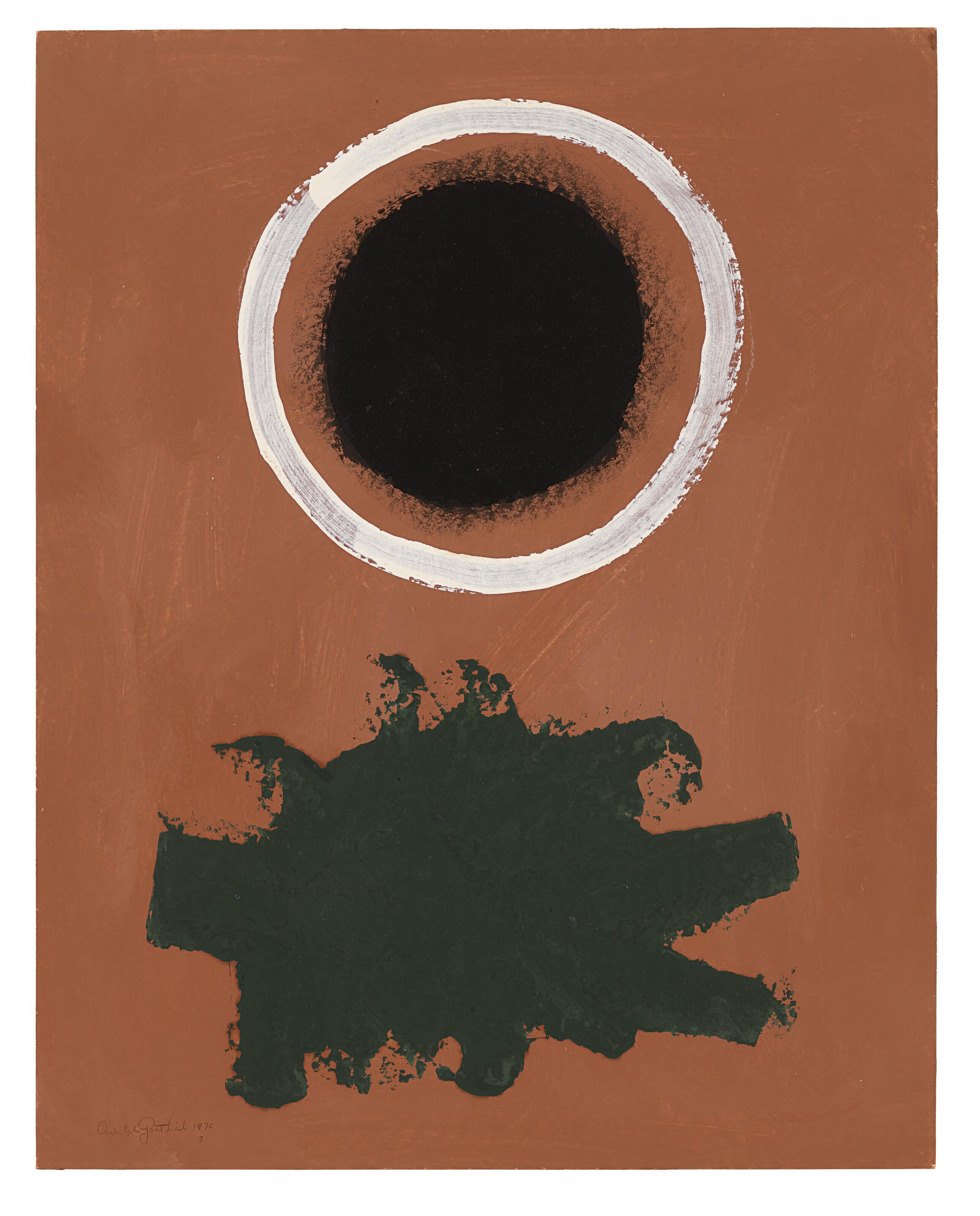 Adolph Gottlieb - White Halo
