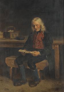 Adolph Tidemand - Norwegian the Reader (Jan Tanne)