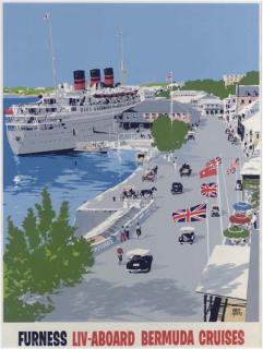 Adolph Treidler - Furness Bermuda cruises