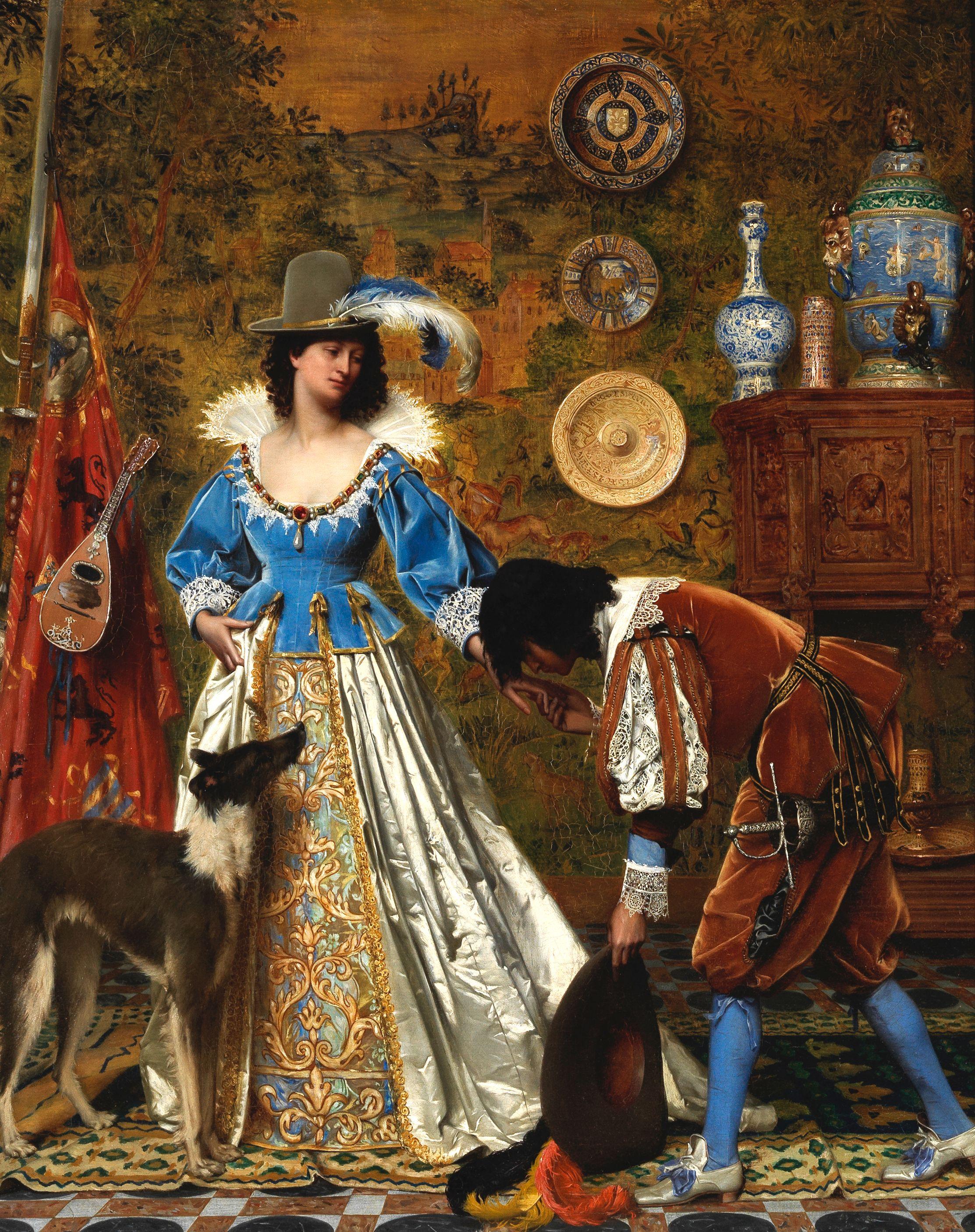 Adolphe Alexandre Lesrel - Au revoir