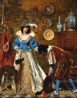 Adolphe Alexandre Lesrel - Au revoir