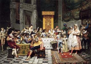 Adolphe Alexandre Lesrel - Baptism of the Condé