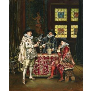 Adolphe-Alexandre Lesrel - French At The Goldsmith\'S