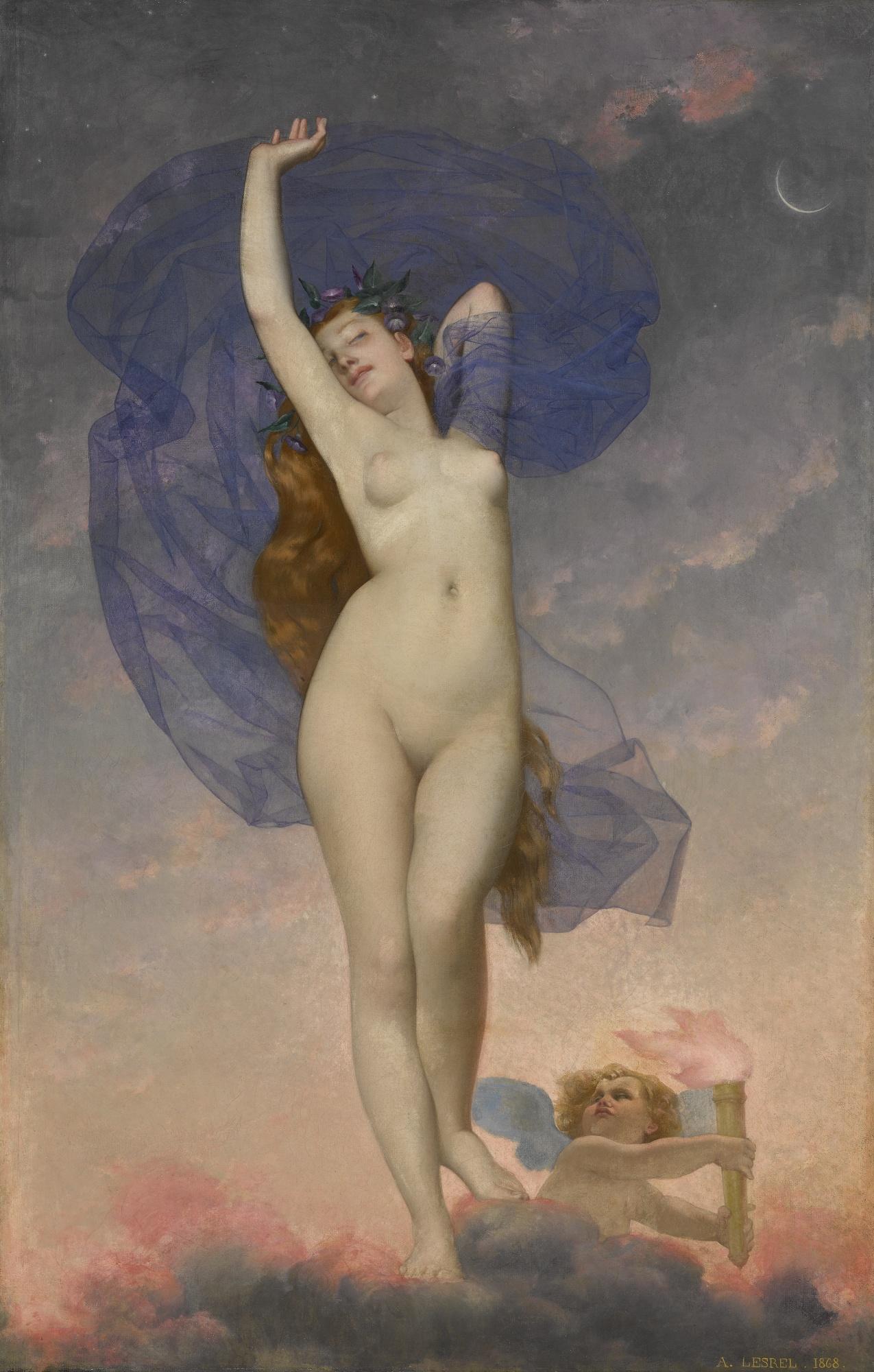 Adolphe Alexandre Lesrel - French l\'Aurore