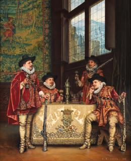 Adolphe Alexandre Lesrel - Off duty