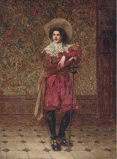 Adolphe-Alexandre Lesrel - The cavalier
