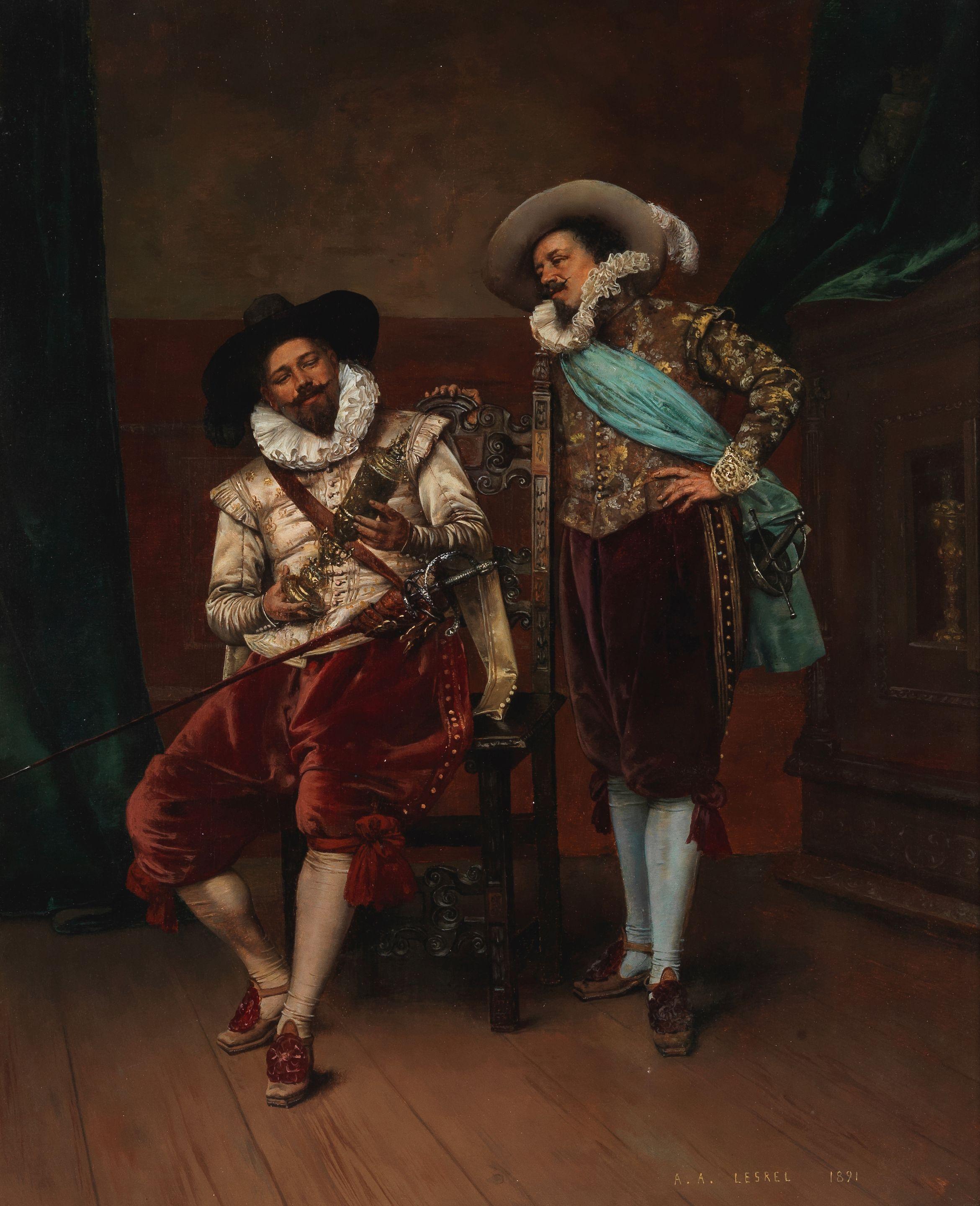 Adolphe Alexandre Lesrel - The connoisseur