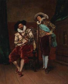 Adolphe Alexandre Lesrel - The connoisseur