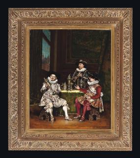 Adolphe Alexandre Lesrel - The Connoisseurs