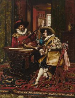 Adolphe Alexandre Lesrel - The duet