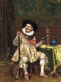 Adolphe Alexandre Lesrel - The musketeer