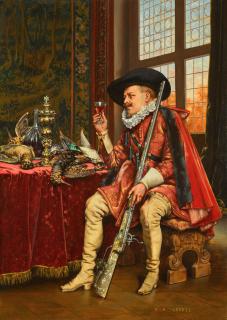 Adolphe Alexandre Lesrel - Un bon cru