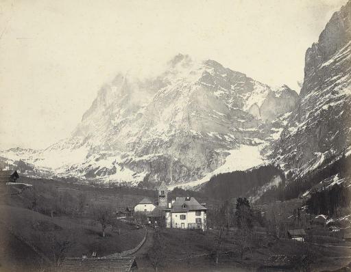 Adolphe Braun - Vue Suisse -- The Wetterhorn from Grindelwald