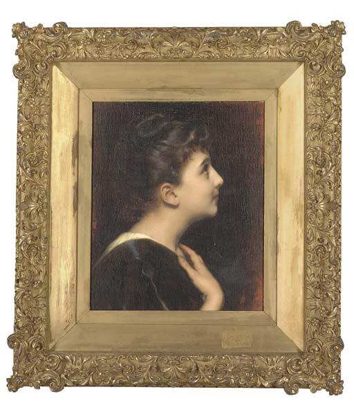 Adolphe Étienne Piot - Lost in thought