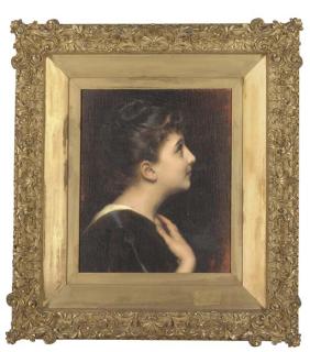 Adolphe Étienne Piot - Lost in thought