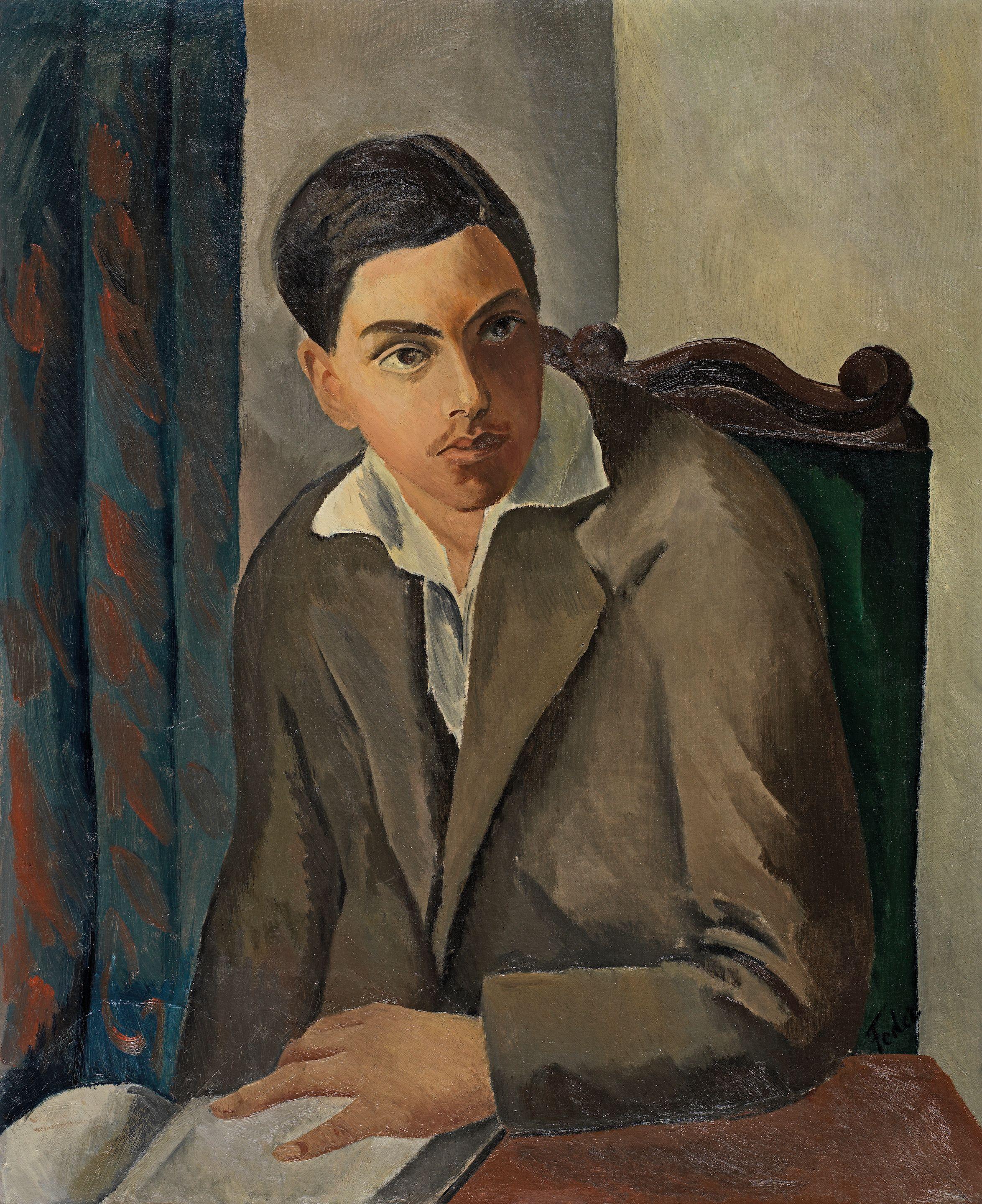 Adolphe Feder - Portrait de Lucien Chalit