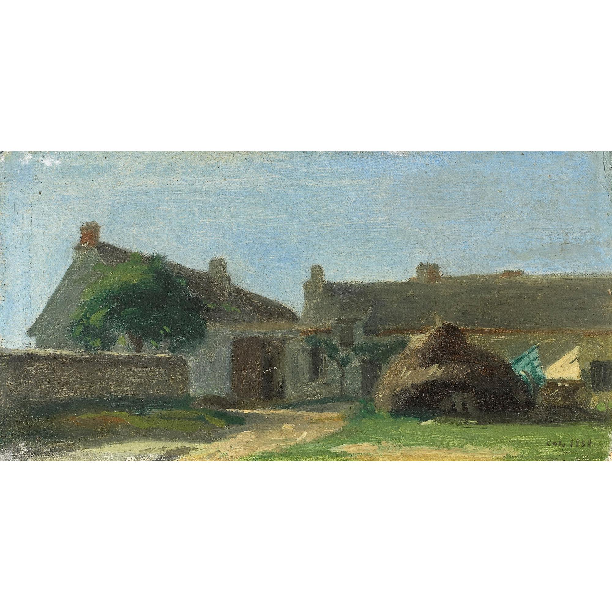 Adolphe-Félix Cals - La Ferme En Normandie